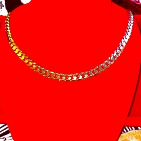 14kt Italian Gold Chain solid yellow gold 38.4 gr pure solid gold Italy Unisex - Picture 2 of 9